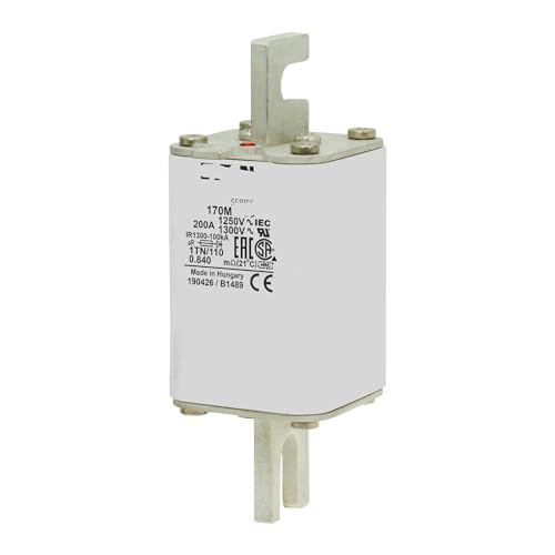 Fusible 170M4195 200A 1250V de rechange pour armoire électrique industrielle