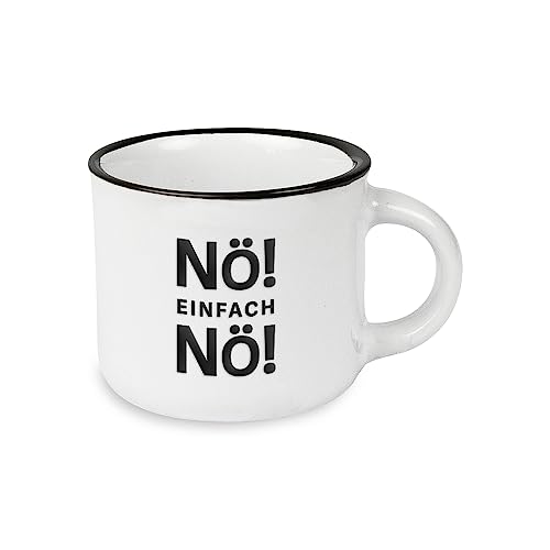 Espressotasse vintage| Mini Keramik Becher zum verschenken | 95 ml |...