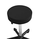 black swivel chair uk Fácil de limpiar: Esta Fundas de Sillas Elásticas de Bar es lavable a máquina, lo que simplifica el mantenimiento en hogares o establecimientos comerciales