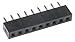 LCD Character Display Modules & Accessories Socket 2.0mm 9 pins, Pack of 50 (EA B200-9)