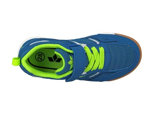 Lico Unisex Kinder Racine Vs Hallenturnschuhe, Blau Lemon, 31 EU