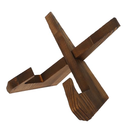 OUNONA Sturdy Wooden Recipe Stand Book Holder Desk Book Rack Smooth Surface Organize Your Files