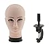 T TOOYFUL Weibliche Schaufensterpuppe Kopf Modell Hut Perücke Machen Schmuck Halter Shop Display Ständer Rack & Clamp (22 Zoll)