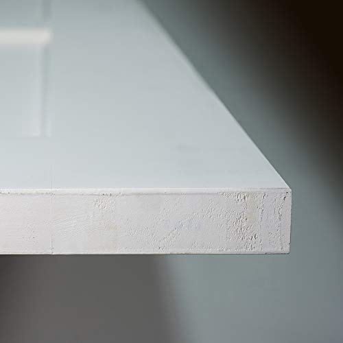 2-Panel Door, White Primed Shaker, Solid Wood Core (18X80) - Thumbnail 4