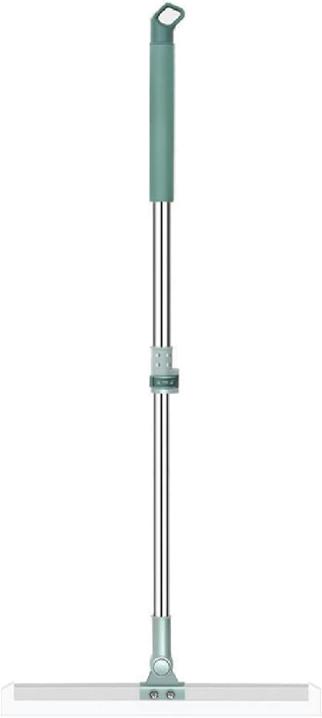 Magic Broom Floor Squeegee Wiper with Long Handle Adjustable 180 Degree Rotating mop Silicone Strips Stainless Steel Silicone Blade Floor Wiper for Home,Office, Shop,Bathroom,Tile Pet Hair. (B0DGXBQ1YG) Amazon Price History, Amazon Price Tracker