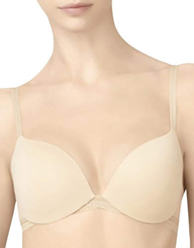 Calvin Klein Women's Icon Push Up Convertible Bra, Bare, 34B