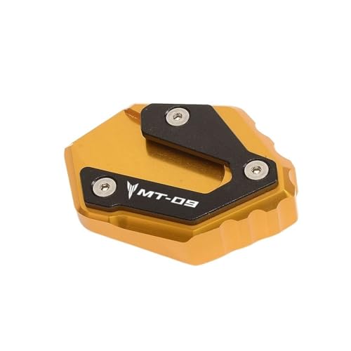 Plaque d'extension béquille pour moto MT-09 support latéral CNC