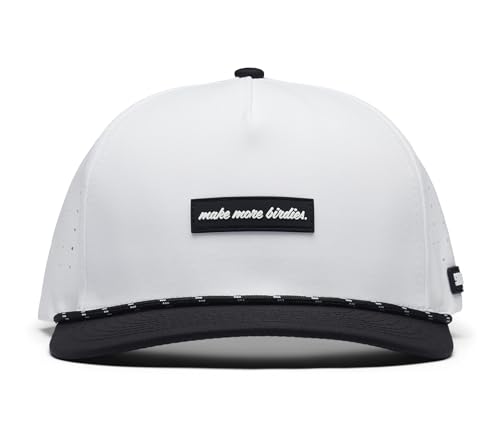Image of Golf Hat for Men - Golf Snapback - Fun Hat for Golfing - Rope Golf Hat for Men and Women - Make More Birdies