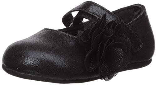 Baby Deer Girl's Shimmer Mary Jane Flat