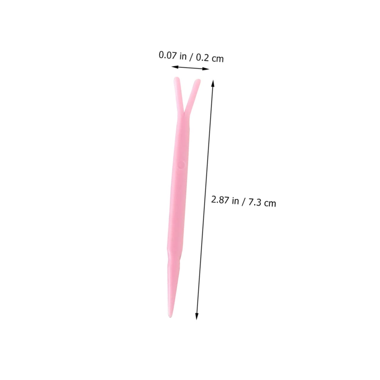 Outanaya Portable Eyelid Tape y Fork Makeup Fork for Double Eyelid Stickers Random Color