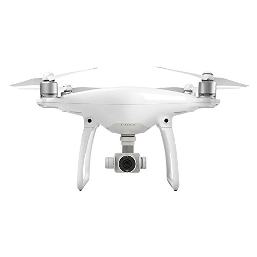 DJI Drone Phantom 4 con Videocamera 12 MP/4K, Bianco
