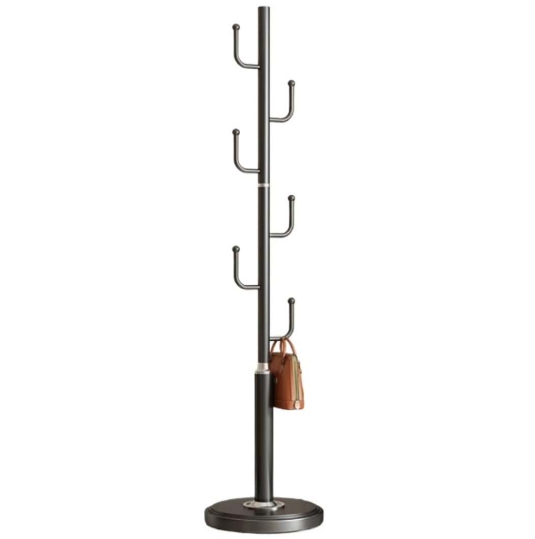 Iwenzhkpa B Coat Rack Coat Rack Freestanding With Hooks Standing Hat Stand Stainless Steeland Marble Ase Tree Freestanding(B)