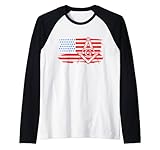 Photo Gallery mason - bussola quadrata con bandiera massonica patriottica maglia con maniche raglan Photo Gallery mason - bussola quadrata con bandiera massonica patriottica maglia con maniche raglan
