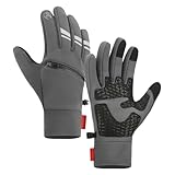 Pdakieyxnd Motorradhandschuhe Herren Winter - Winterhandschuhe Herren Fahrrad Motorrad Handschuhe Herr Winter Unterziehhandschuhe Männer Fahrrad Winterhandschuhe Handschuh Sport Handschuhe