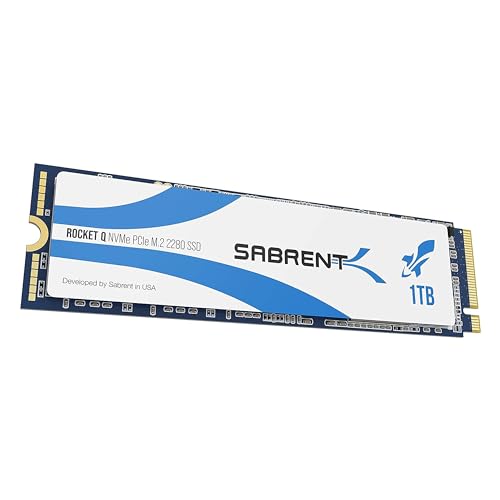 SSD Interno PCIe NVMe M.2 2280 1TB Rocket Q, Unità di Memoria a Stato Solido ad Alte Prestazioni (SB-RKTQ-1TB) - Hdd