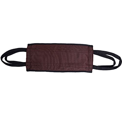 ERoomQ Stand Assistance Belt Transfer Belt for Elderly Lift,Transfer Nursing Sling Helps Patients Transfer Patient Lift Aids with Widen Back Curve Design,Dark Brown (Dark Brown)