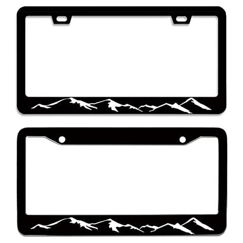 Mountains License Plate Frame Bundle Cover