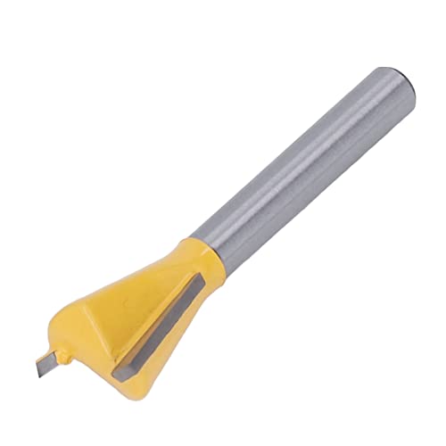 Fraise à bois, mèche à queue d'aronde oxydée précise et résistante à l'usure avec revêtement PTFE pour usage industriel(5/8) Cover