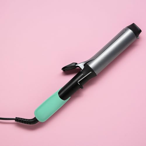 Funda protectora de silicona para plancha de pelo, resistente al calor, color verde claro miniatura 5