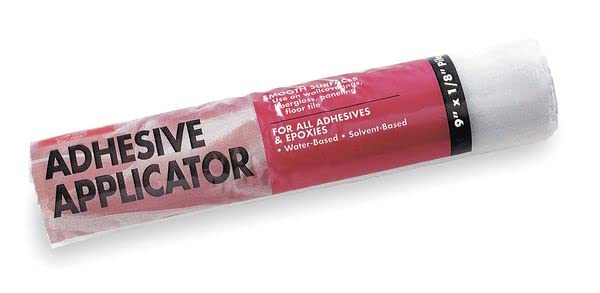 9" Adhesive Applicator, 1/8" Nap, Woven Fabric