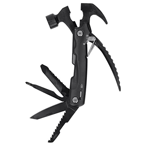 Hammer Multitool, 9 In 1 Mini Portable Survival Tool With Hammer Nailing Device, Pliers, Knife, Saw, Cross Screwdriver For Camping, Hiking, Gifts For Dad And Boyfriend #TOP3