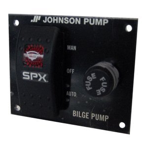 Johnson Pumps 82044 Bilge Pump 3-Way 12V Panel Switch