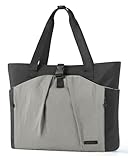 BAGSMART Beach Bag with Cooler, Mesh Beach Tote Bag with Zipper and Pockets Large Packable for Pool Swim Travel