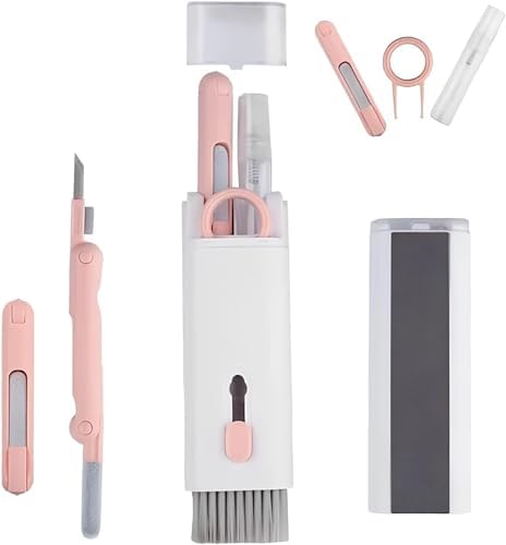 Kit Completo de Limpeza 8 em 1 Portátil para Teclado, Notebook, P...