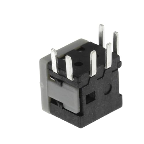 Interrupteur à clé DPDT 5.8x5.8mm bouton-poussoir marche arrêt auto-verrouillage PCB