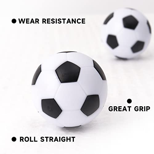 Gse Foosball Table Replacement Balls, 36Mm Tabletop Soccer Football Balls For Foosball Table Accessories (White-12 Pack) #TOP2