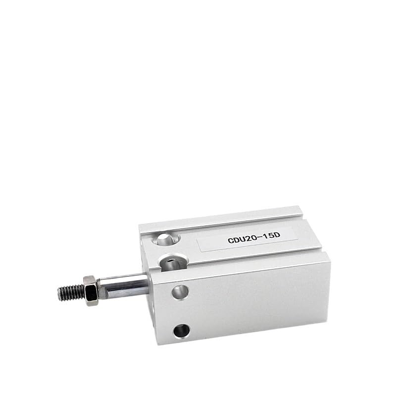 Cilindro neumático magnético tipo CDU10 con doble acción y carrera de 40mm 2