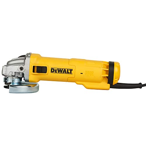 Dewalt 1100Watt 125mm Heavy Duty Medium Angle Grinder with DES Technology DWE4215, 220 Volt (Indian Plug)