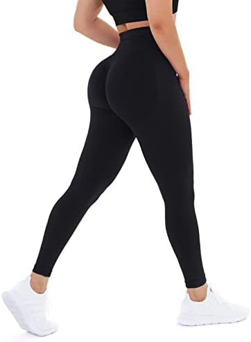 TURBOFIT Scrunch Butt Lifting Leggings for Women High Waisted Yoga Pants Tummy Control Workout Leggings