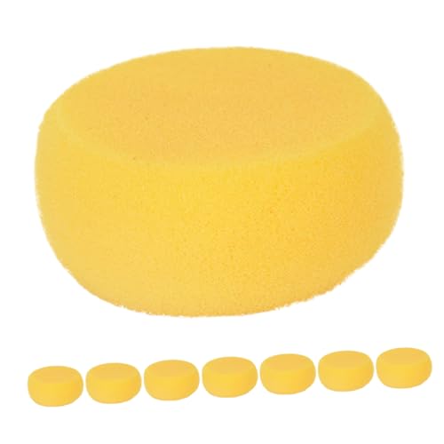 Homoyoyo Craft Painting Sponge Set 8 Round Sponges for Pottery DIY and Art Projects
