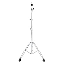 360 degree omni-ball tilter for complete adjustability Double-braced legs - security and stability Lower tube memory lock for quick setup Includes cymbal sleeve, wing nut and two pieces of bushing