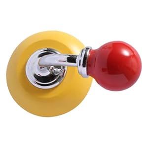 Generisch Magnetischer Kleiderhaken Rot-Gelb Modell LJEQ9