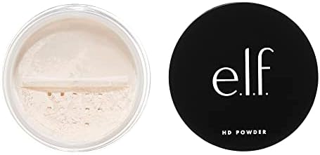 e.l.f. High Definition Powder, Loose Powder, Lightweight, Long-Lasting, Creates Soft Focus Effect, Masks Fine Lines & Imperfections, 0.28 Oz, Soft Luminance