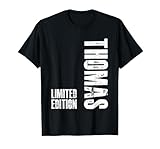 Tee Shirt Thomas Cadeau Humoristique Pr�nom Thomas T-Shirt, Homme, Noir, XL