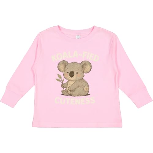 inktastic Koala Fied Cuteness Adorable Koala Toddler Long Sleeve T-Shirt - Main Image