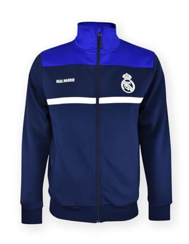 Real Madrid Chaqueta JACKET PLUS Nº 24 con Licencia - Adulto (FR/ES, Letras, M, Regular, Regular)