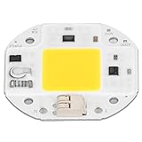 TARSHYRY Hochleistungs-LED-Chip-COB-Glühbirne für DIY-Projekte, Flutlicht für den Innenbereich, 220 V, Ultrahelle und Energieeffiziente Beleuchtungslösung (50W Warmes Weiß)