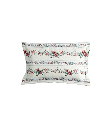 Image of RD TREND Presents Luxurious Glace Cotton Super Soft 210 TC 360 Elastic Fitted Bedsheets Single Bed Size (72 x 48 x 8 Inch) with 1 Pillow Cover Size (28 x18), Color- Lemon, Floral