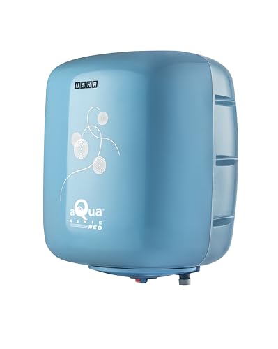 Image of Usha Aquagenie Neo 25 Litre Storage Water Heater with Free Installation (Sky Blue)