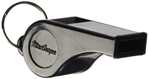 Macgregor Economy Plastic Whistle Pack, Black (One-Dozen) #TOP1