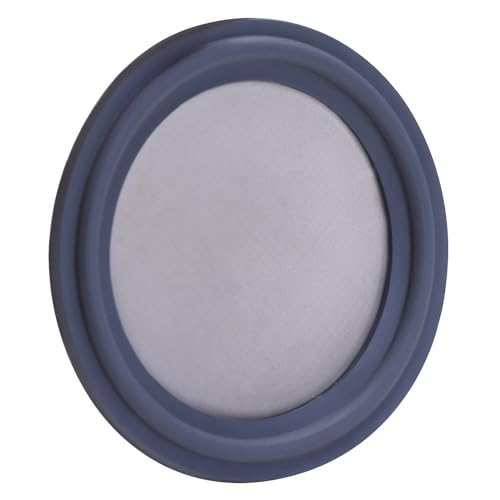 Image of DERNORD 1.5 inch FKM Sanitary Gasket w /Stainless Screen - Tri Clamp Clover (2000 Mesh)