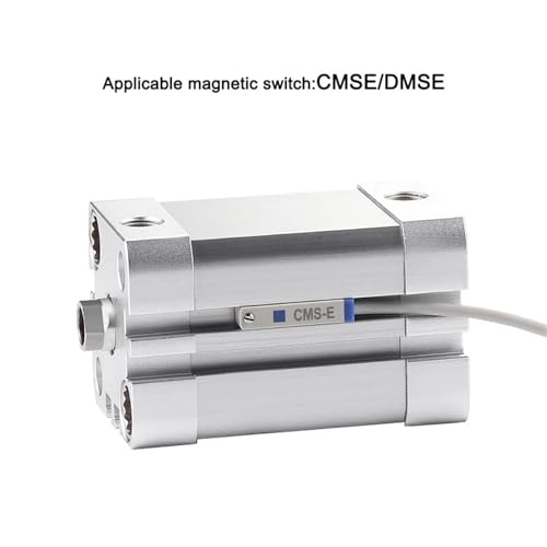 Vérin pneumatique ADN25 compact carré double effet à haute durabilité - 6