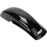 Black Ufo Universal Mx/enduro 125-500 Rear Fender One Size