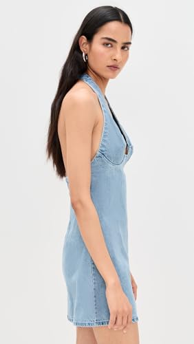 Free People Women's Trevi Denim Mini Dress4