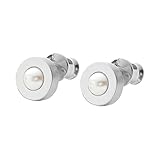 perlen ohrstecker gold 8mm Verschluss: Stecker mit Poussette