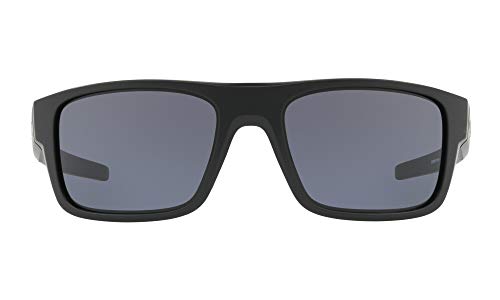 Oakley Drop Point Sunglasses Matte Black with Grey Lens 60mm2